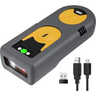 Barcode-Scanner Inateck BCST-42 Gelb Bluetooth USB 2D