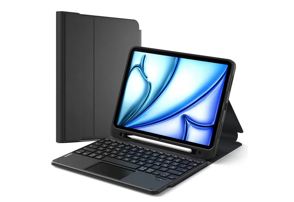 Inateck 10.9-11 Zoll iPad A16 11/10 Gen, Air M4/M3/M2, iPad Pro 4/3/2 iPad-Tastatur