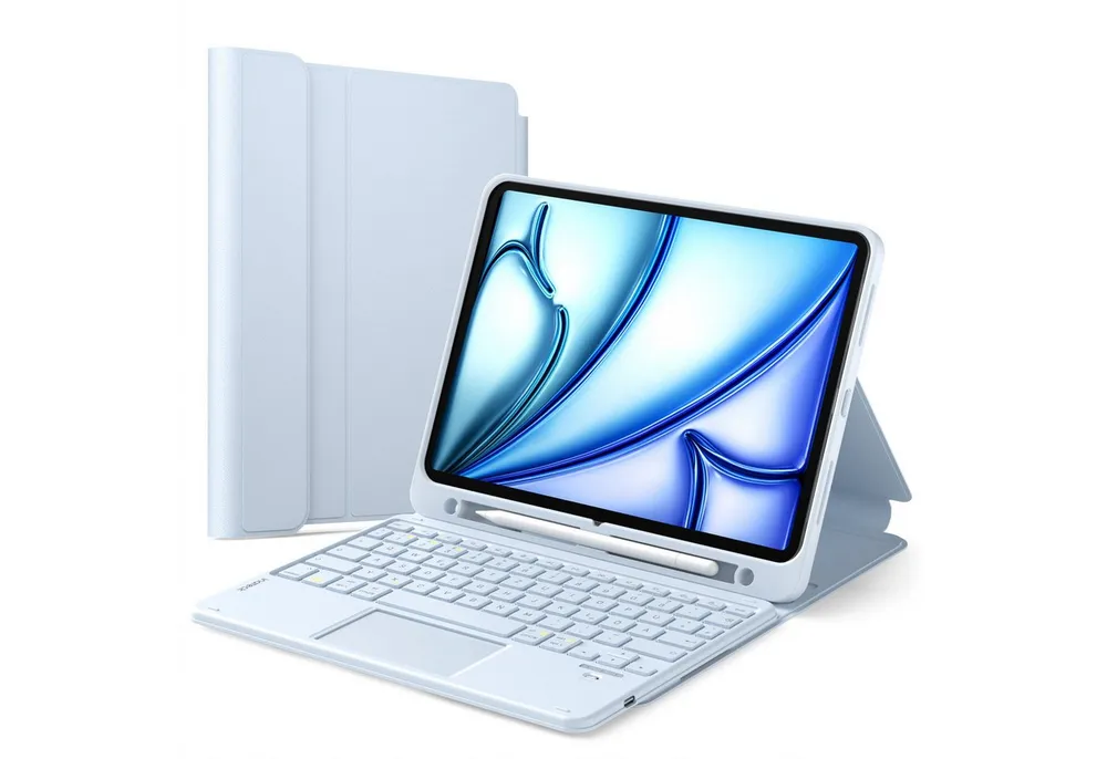 Inateck 10.9-11 Zoll iPad A16 11/10 Gen, Air M4/M3/M2, iPad Pro 4/3/2 iPad-Tastatur