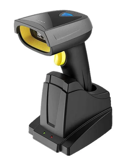 Inateck 1D/2D QR Barcode Scanner Bluetooth mit Ladestation Handscanner