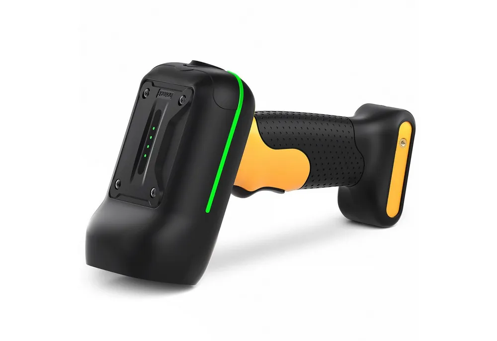 Inateck 1D 2D QR Code Industrieller Bluetooth Barcode Scanner Handscanner, (mit IP67 Wasser- und Staubdicht, mit App & SDK)