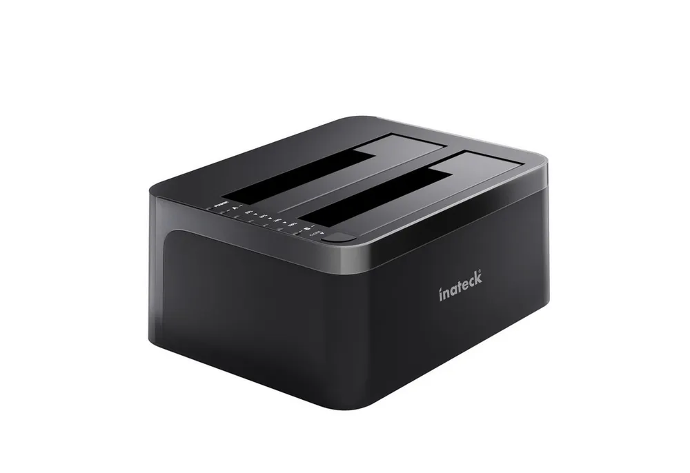 Inateck Festplatten-Dockingstation USB 3.0, SATA Dual-Schacht Docking