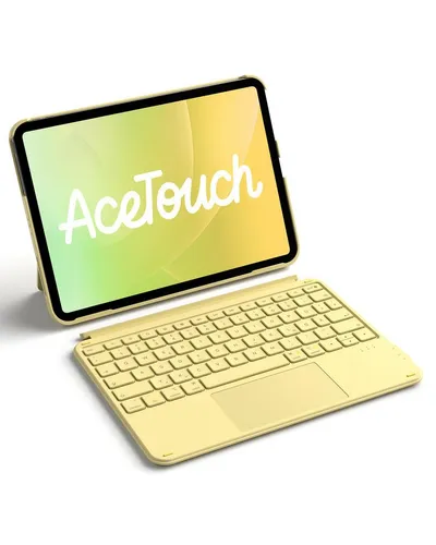 Inateck für iPad 11 Gen A16, 11 Zoll iPad Air M4 M3, iPad 10, iPad Pro 4/3/2/1 iPad-Tastatur (Ultraleichte, Abnehmbare Tastatur mit Touchpad, Tragbar)
