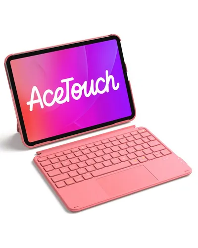 Inateck für iPad 11 Gen A16, 11 Zoll iPad Air M4 M3, iPad 10, iPad Pro 4/3/2/1 iPad-Tastatur (Ultraleichte, Abnehmbare Tastatur mit Touchpad, Tragbar)