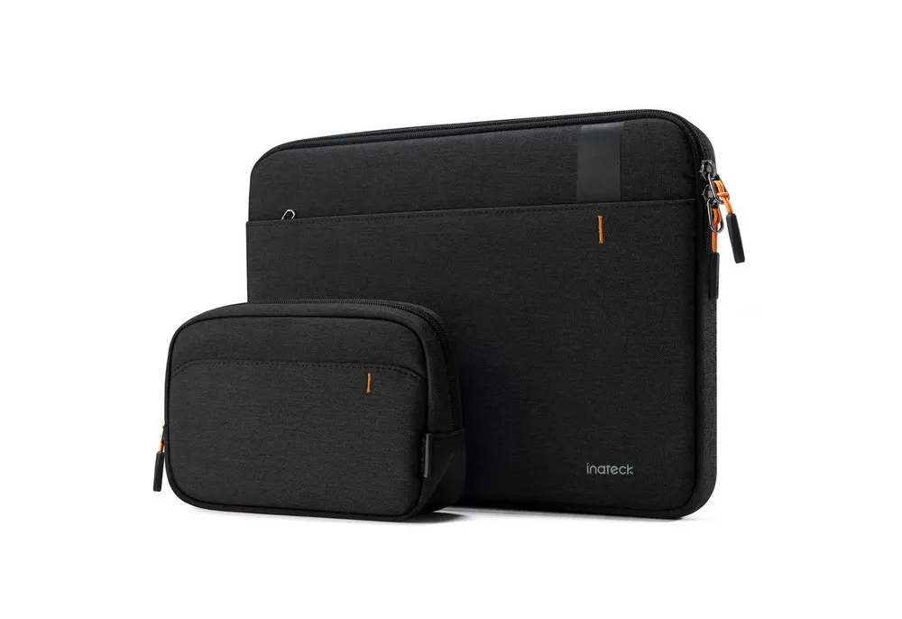 Inateck Laptop-Hülle 360° Schutz Laptoptasche, Kompatibel mit 16 Zoll MacBook Pro/Max, mit Zubehör Tasche