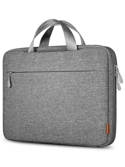 Inateck Laptop-Hülle Tablettasche für 12.9-13 Zoll iPad Pro/Air M4 M3, Versteckbarer Griff, Spritzwassergeschützt
