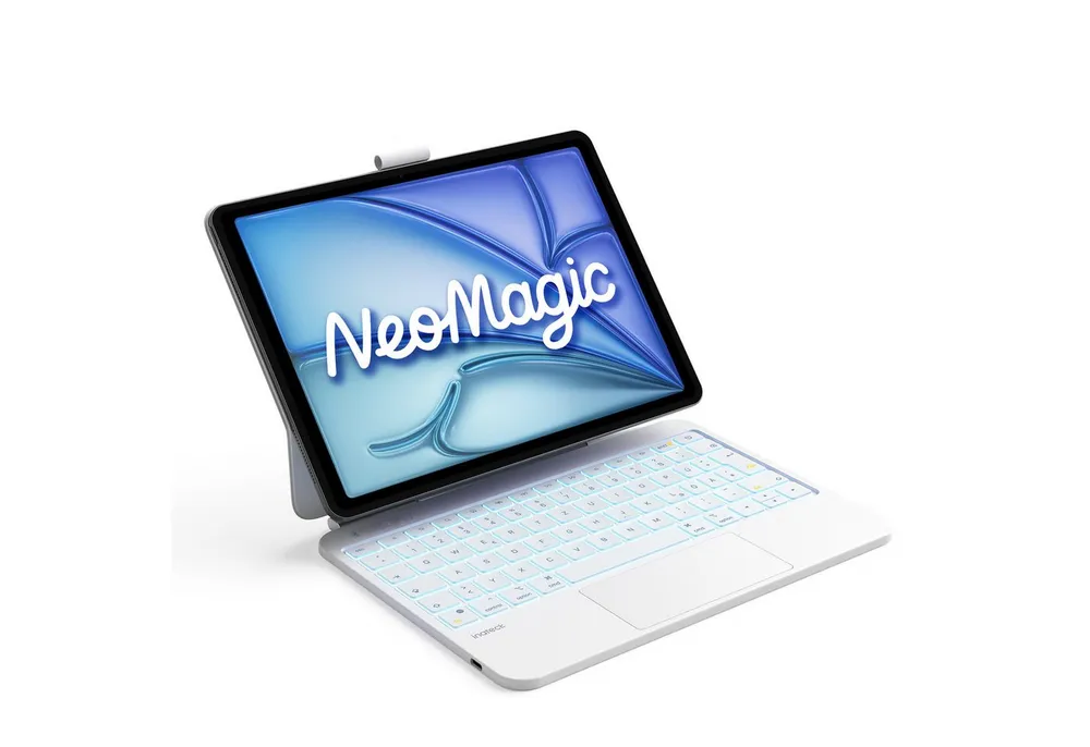 Inateck Magnetische Tastatur Hülle für iPad Air 11‘‘ M4/M3/M2,Magic Keyboard iPad-Tastatur