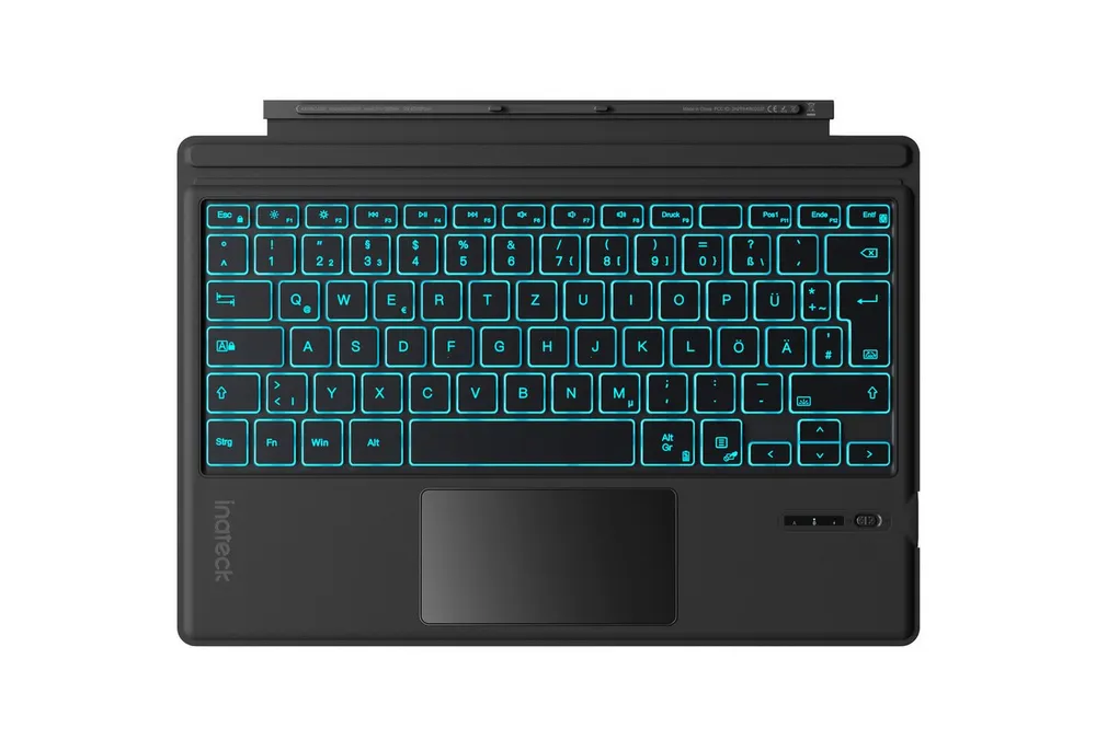 Inateck Surface Pro Tastatur, für Surface Pro 7/7+/6/5/4, mit Trackpad Tablet-Tastatur