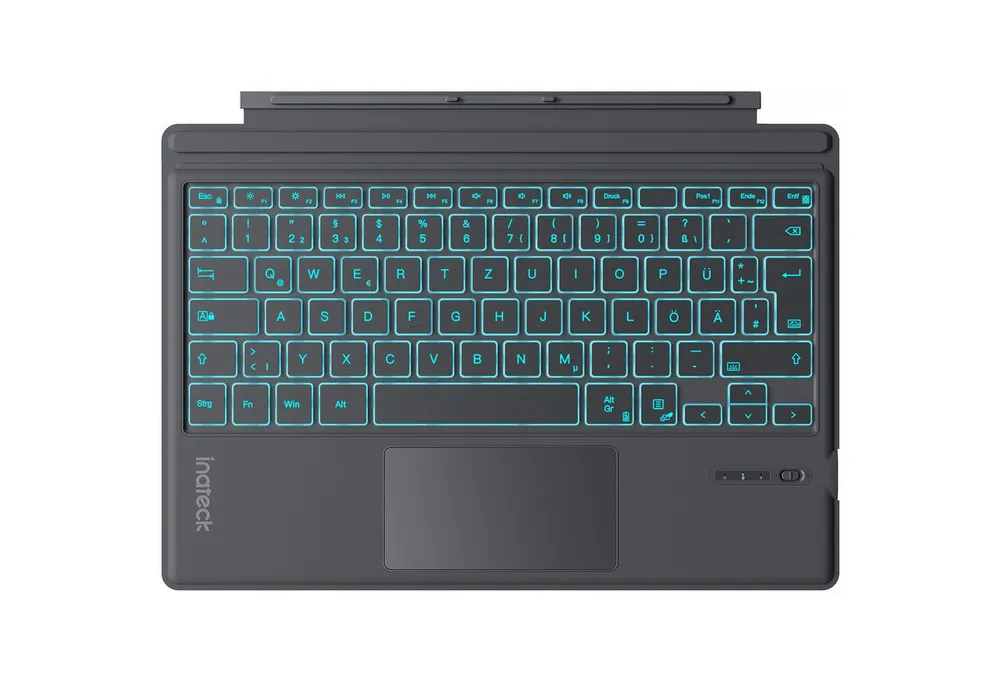 Inateck Surface Pro Tastatur, für Surface Pro 7/7+/6/5/4, mit Trackpad Tablet-Tastatur