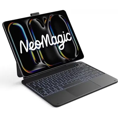 Tastatur Inateck N0074 magnetisch Bluetooth beleuchtet mit Touchpad
