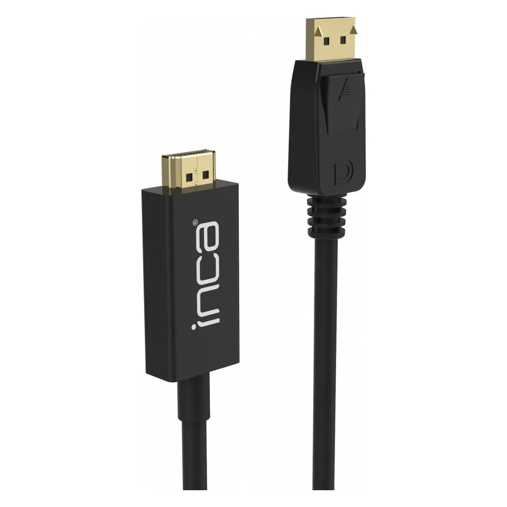 Inca DisplayPort zu HDMI,Kabellä.1,8 m,10,2 Gbit/s (max.)