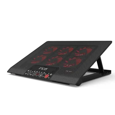 Zusatzlüfter Inca INC-601GMS 17" 2500RPM mit roter Beleuchtung und Tastensteuerung