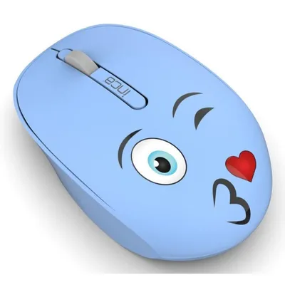 Maus Inca IWM-245RM kabellos 1200 DPI ambidextrisch blau mit Nano-Empfänger