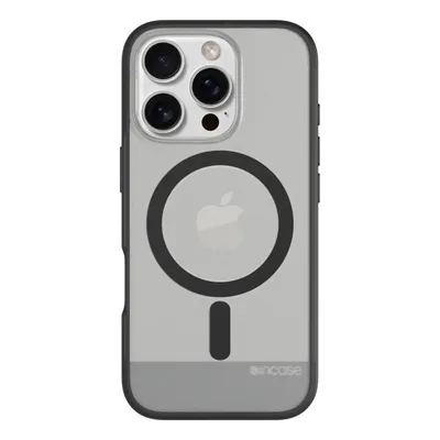 Funda para móvil Incase INPH190402-BLK Cover Polycarbonat TPU schwarz transluzent für iPhone 16 Pro