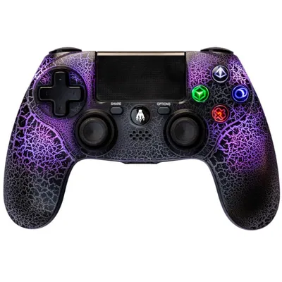 Indeca RGB T-REX Kabelloses Gamepad für PS4/PC