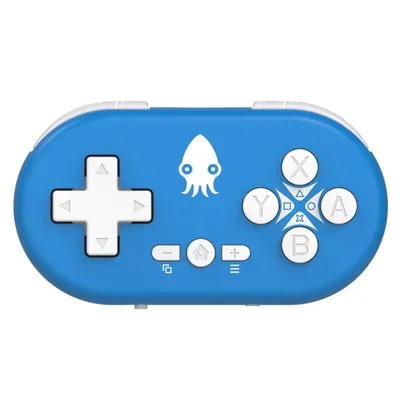 Indeca Mini-Gamepad, Bluetooth-Multiplattform-Controller, Blau