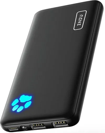 INIU 22.5W Fast Charging Klein Aber Stark, PD3.0 QC4.0 USB C Input&Output Powerbank Kompakt & Leistungsstark 10000 mAh, kompakt, leicht, flugzeuggeeignet, LED-Anzeige