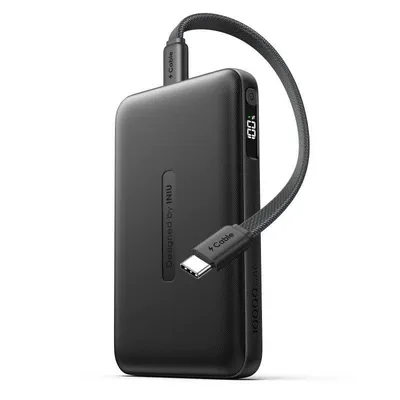 Powerbank INIU Pocket Neo 10000mAh 22,5W Digitalanzeige Schwarz