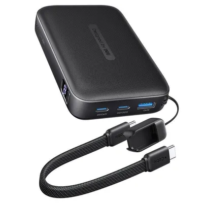 Powerbank INIU Pocket Neo 20000mAh 22.5W USB-C LED Display Schwarz