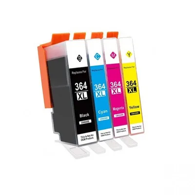 Kompatible Tintenpatrone von InkPro für HP N364 XL, Gelb