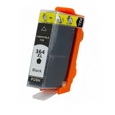 Kompatible Tintenpatrone von Inkpro für HP N364XL, Schwarz