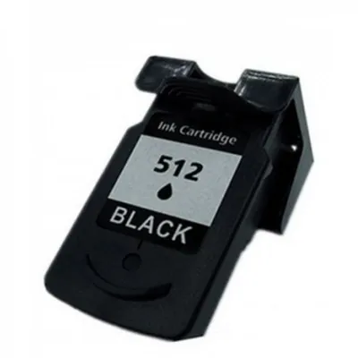 Kompatible Tintenpatrone von Inkpro für Canon PG512, Schwarz