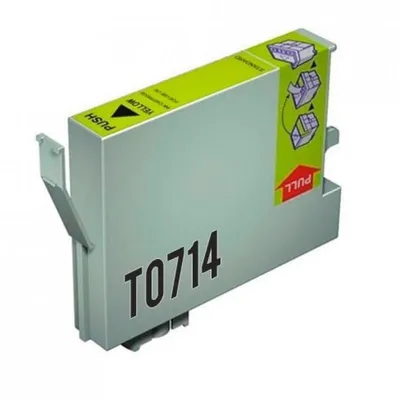 Inkpro Tintenpatrone kompatibel mit Epson T0714 Gelb