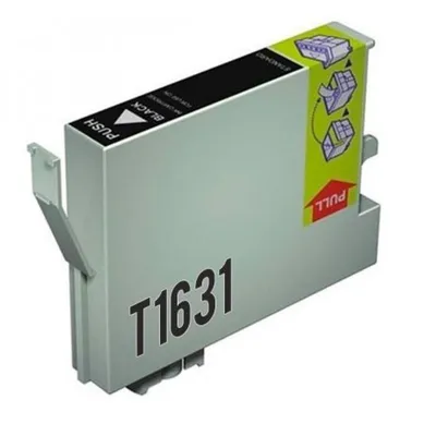 Kompatible Tintenpatrone von Inkpro für Epson T1631XL, Schwarz