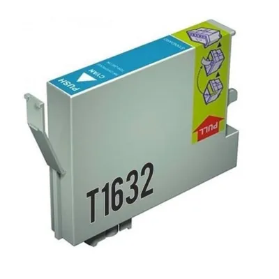 Inkpro Tintenpatrone kompatibel mit Epson T1632XL Cyan