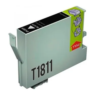 Inkpro Tintenpatrone kompatibel mit Epson T1811XL Schwarz