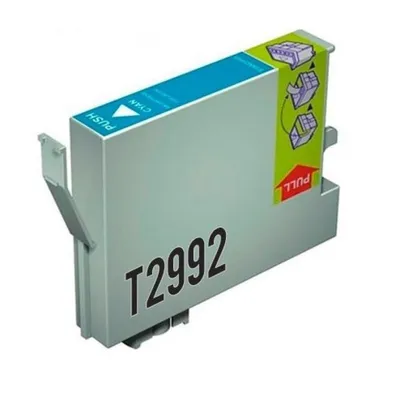 Inkpro Tintenpatrone kompatibel mit Epson T2992XL Cyan