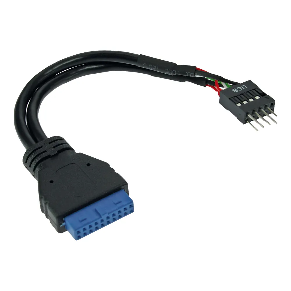 InLine 33446I USB Kabel Schwarz
