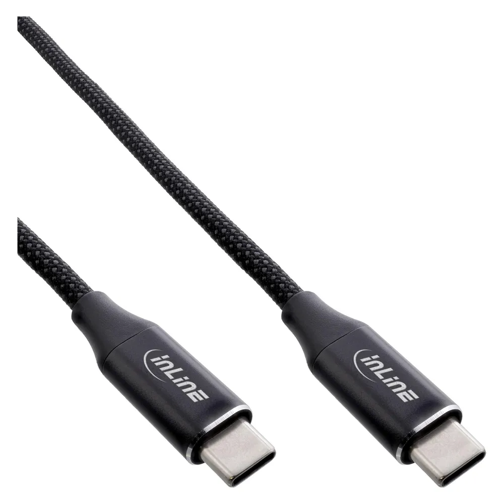 InLine Magnetic USB-C Kabel (1 m, USB 2.0, 100 W)