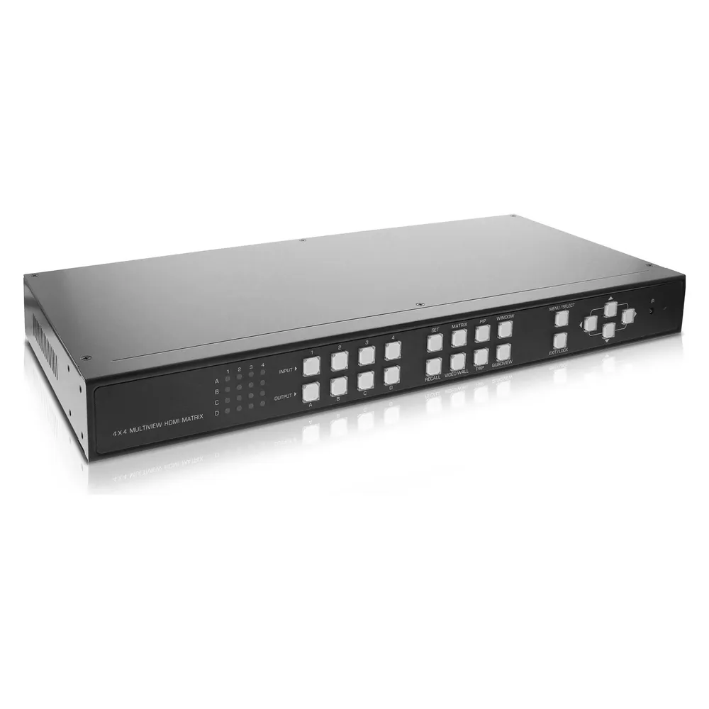 InLine 4×4 Multi-View HDMI Matrix Switch