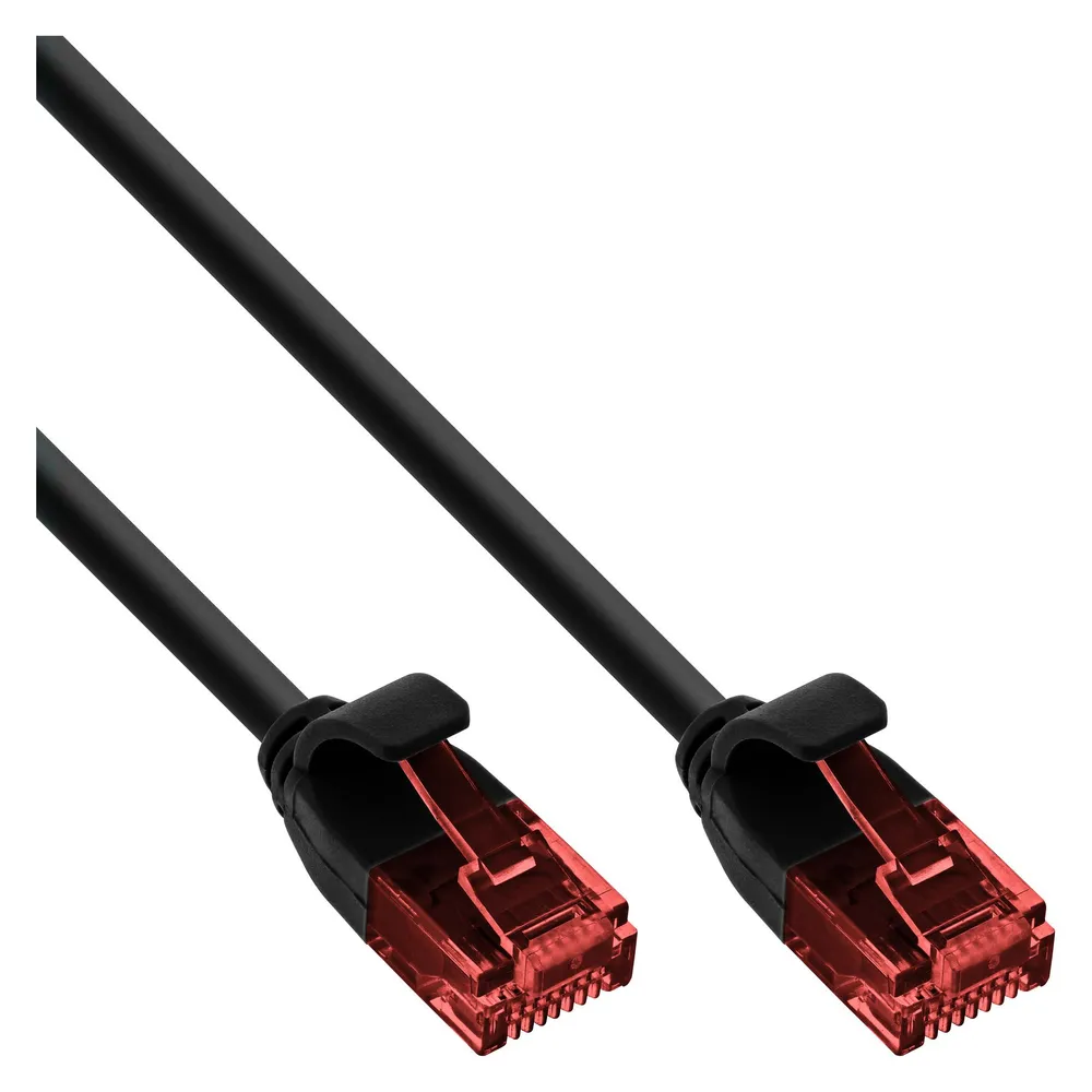 InLine Slim Patchkabel (U/UTP, CAT6, 0.50 m)