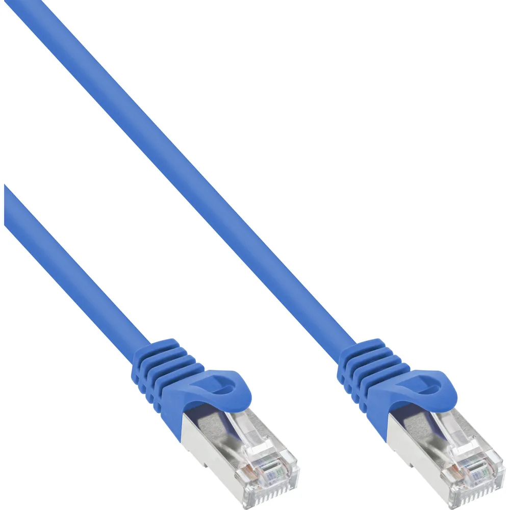 Netzwerkkabel INLINE 72522B Cat5e 0,25 m SF/UTP Blau