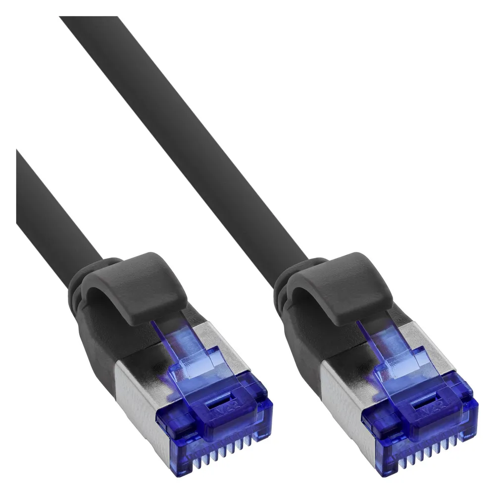 InLine Patchkabel Slim (S/FTP, CAT6a, 10 m)