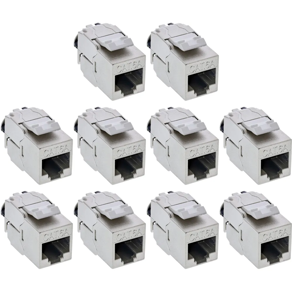 Patchpanel InLine 76202V RJ-45 Cat6 10GBase-T Silber