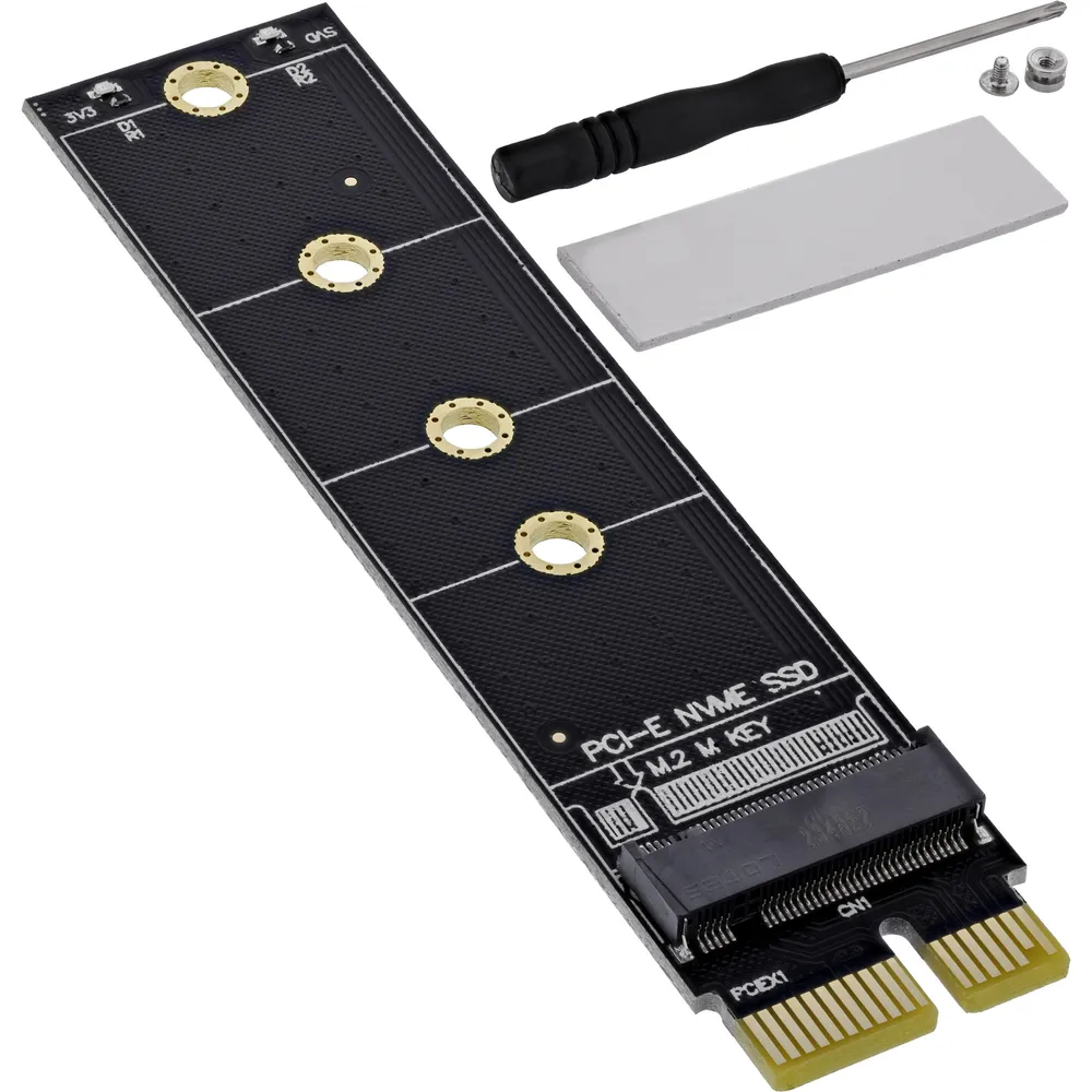 PCIe-zu-M.2-NVMe-Interfacekarte InLine 76619H