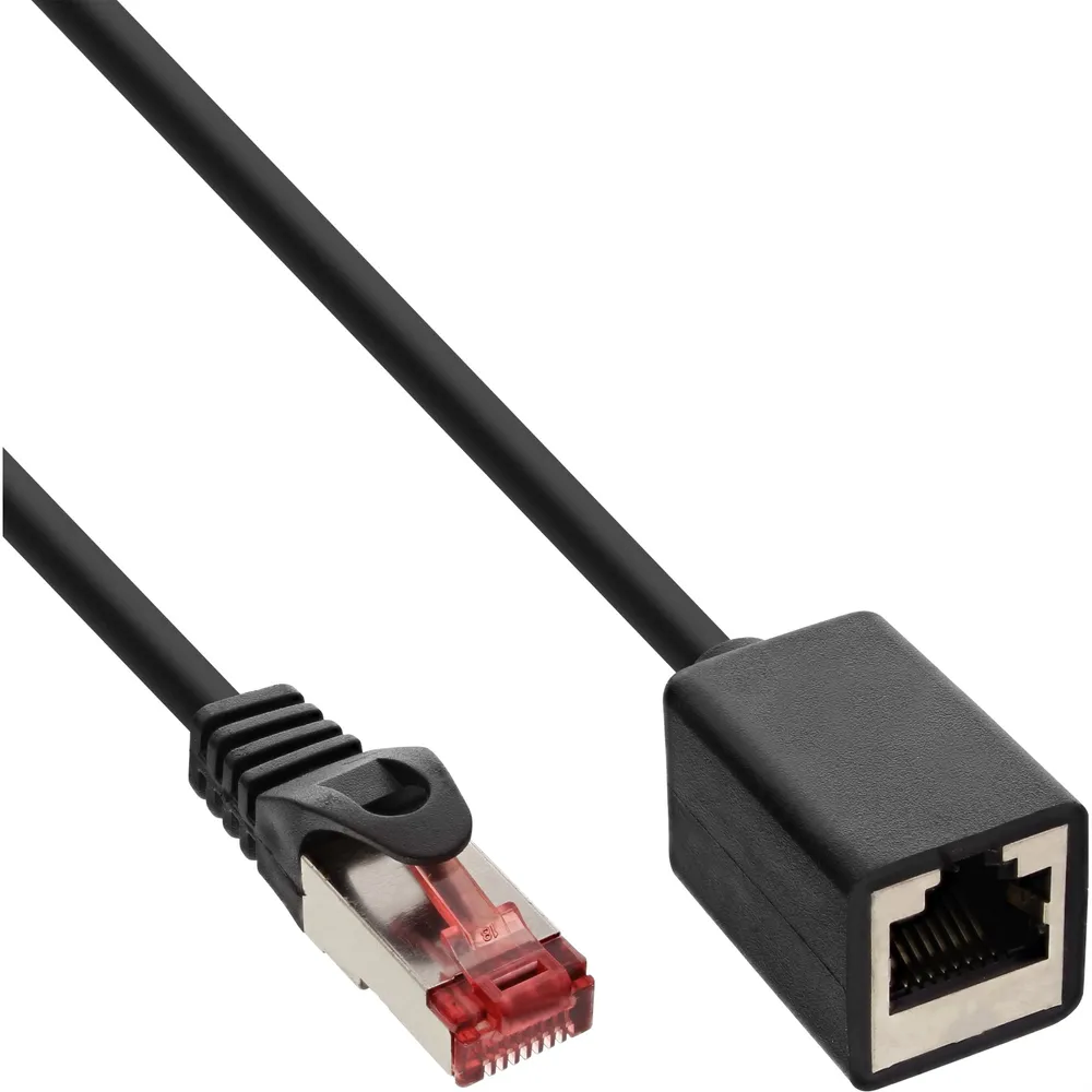 InLine 76902X Netzwerkkabel Schwarz Cat6 S/FTP (S-STP)