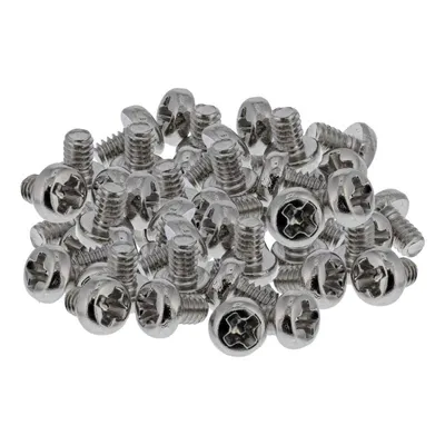 InLine 77783A Schraubenset M2 Vollgewinde 50 Stück