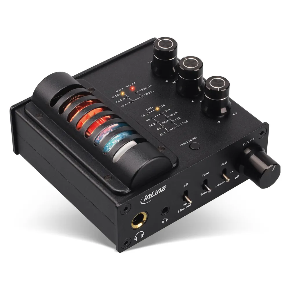 InLine AmpUSB-EQ Hi-Res AUDIO HiFi DSD