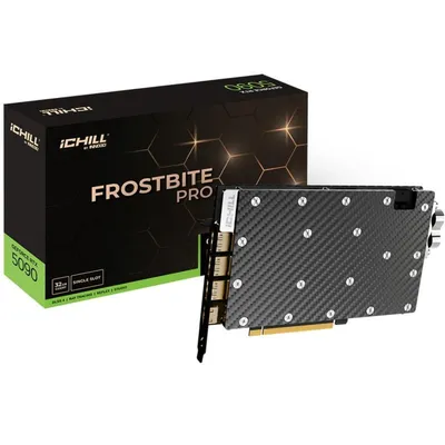 Grafikkarte INNO3D iChill GeForce RTX 5090 Frostbite Pro 32GB GDDR7 Reflex 2 RTX AI DLSS4