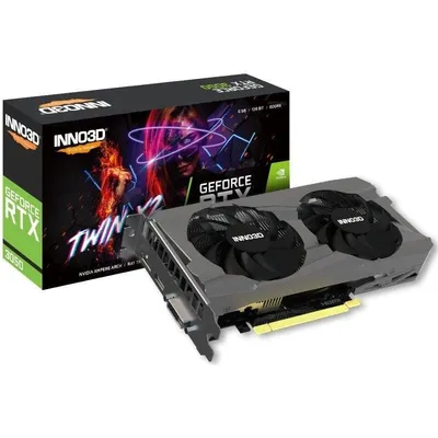 Grafikkarte Inno3D GeForce RTX 3050 TWIN X2 6GB GDDR6