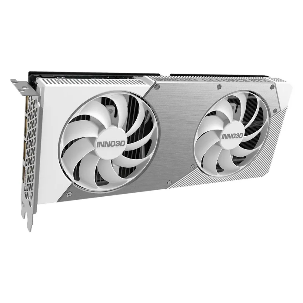 Grafikkarte Inno3D GeForce RTX 5060 TWIN X2 OC WHITE 8GB GDDR7 Reflex 2 RTX AI DLSS4