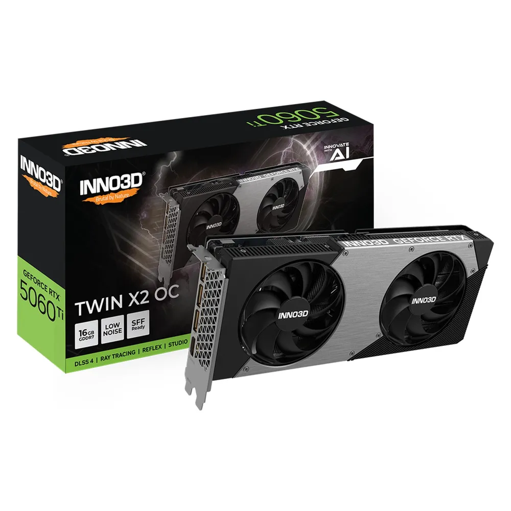INNO3D GeForce RTX 5060 Ti TWIN X2 OC 16GB