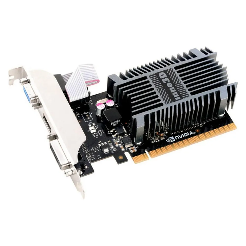 Grafikkarte Inno3D GeForce GT 710 2GB GDDR3 Low Profile passiv