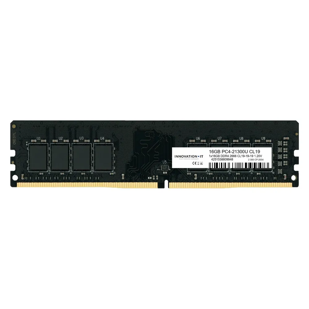 Innovation IT 2666 16GB CL19-19-19 1.20V LD 8-Chip Speichermodul 1 x 16 GB DDR4 2666 MHz
