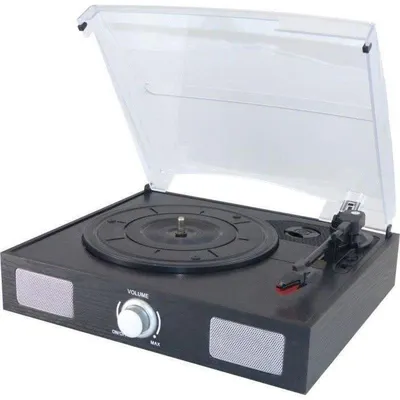 Plattenspieler Inovalley Td11 USB 33/45/78 RPM Eingebaute Lautsprecher RCA