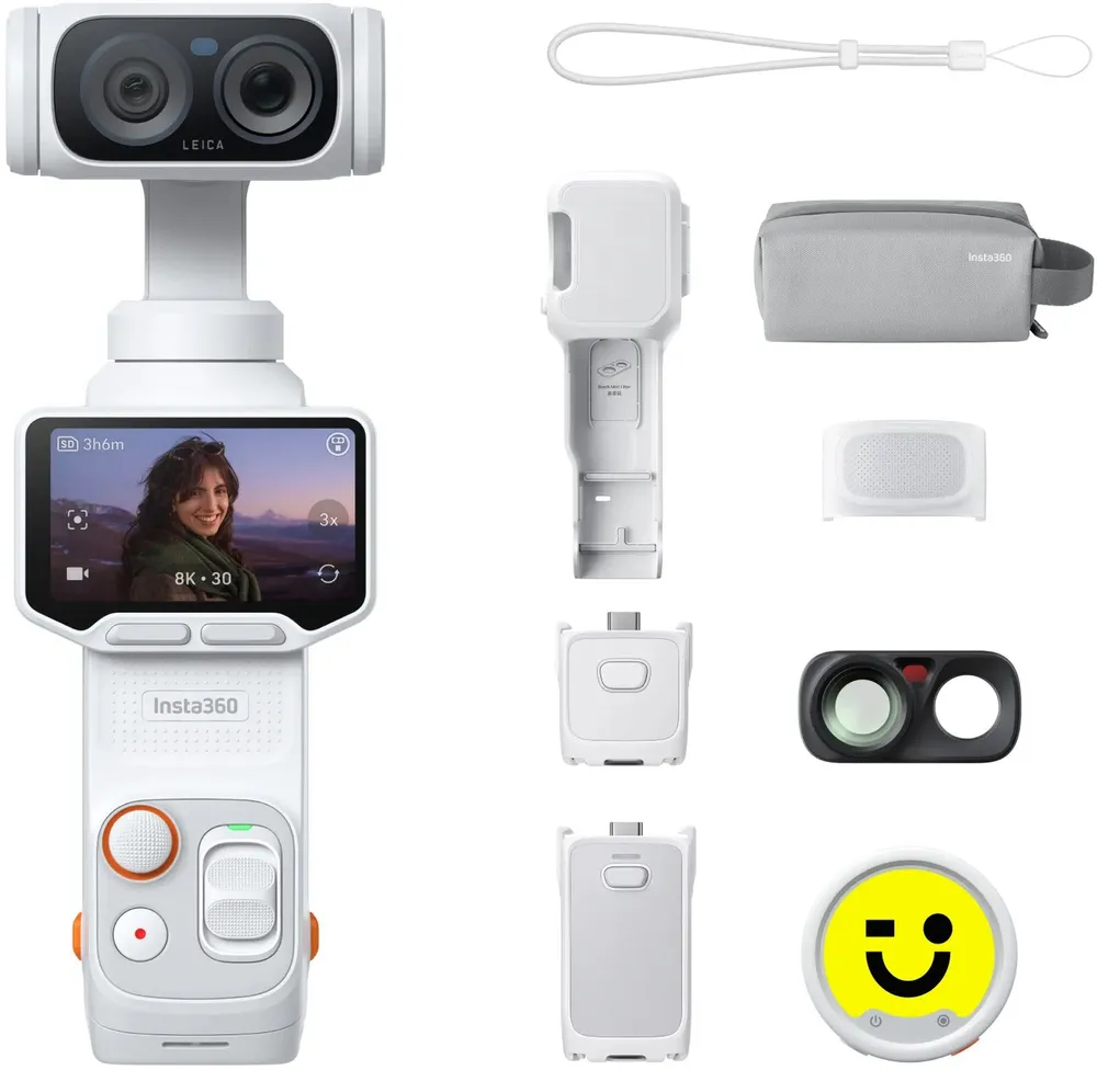 Insta360 Luna Ultra Creator Bundle Stellar White